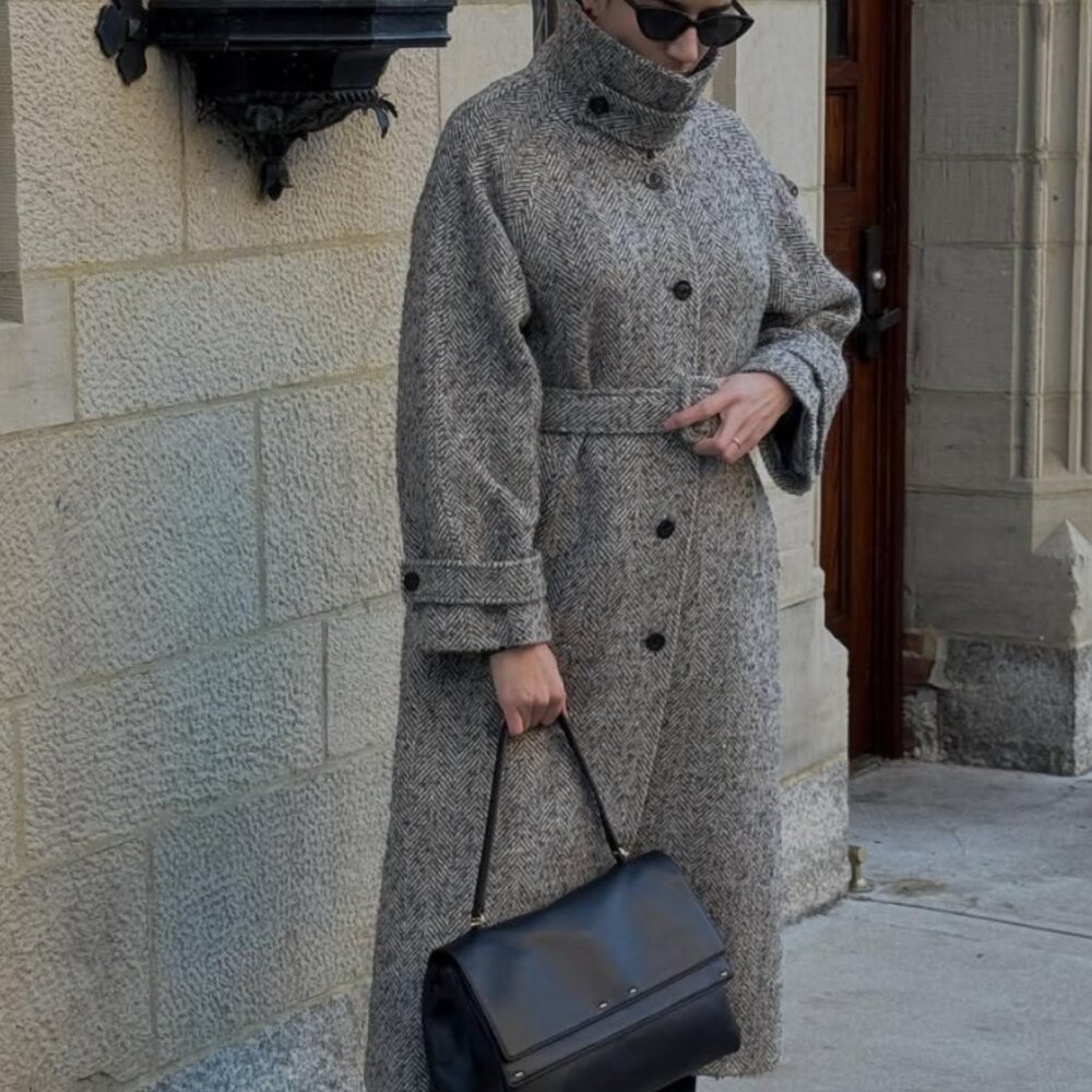 Fabrique - Margot Long Coat in Wool-Alpaca Blend
